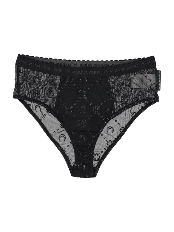 마린세르 SS24 MARINE SERRE Underwear Black WUW054CJER0036BK99 Black