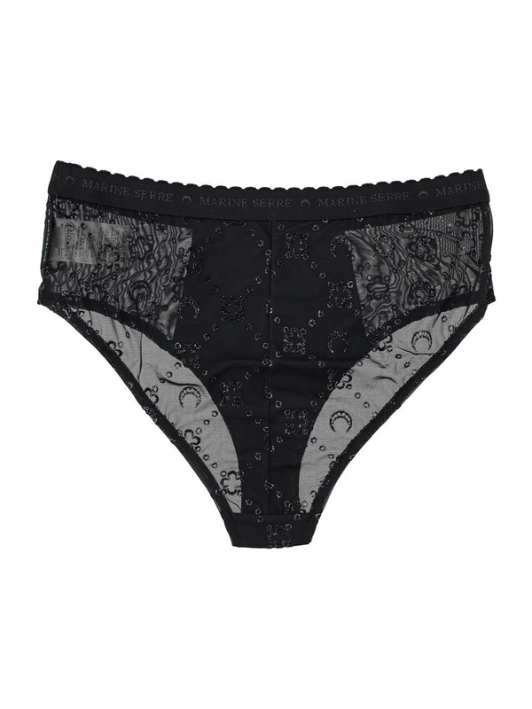 마린세르 SS24 MARINE SERRE Underwear Black WUW054CJER0036BK99 Black