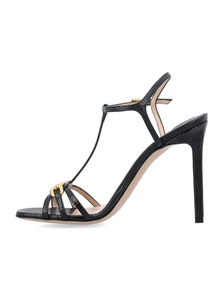 톰 포드 SS24 Tom Ford Sandal Heels Black W3386LCL097X1N001 Black