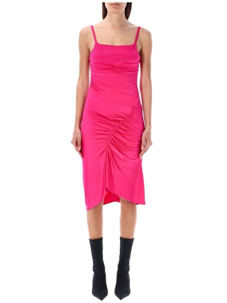 마린세르 SS24 MARINE SERRE Dresses Fuchsia WDR237CJER0021PK60 Fuchsia