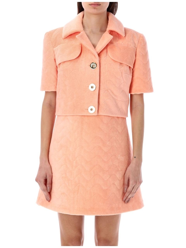 파투 SS24 PATOU Jackets JA0360163216A APRICOT ORANGE