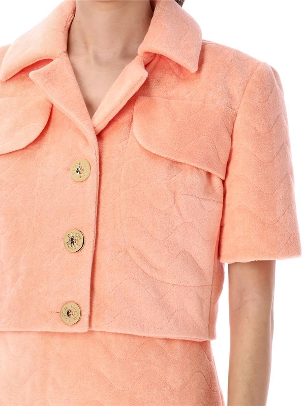 파투 SS24 PATOU Jackets JA0360163216A APRICOT ORANGE