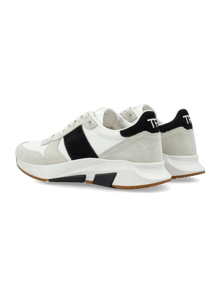 톰 포드 FW24 Tom Ford Sneakers J1262LCL116N5W002 MARBLE/BLACK + WHITE