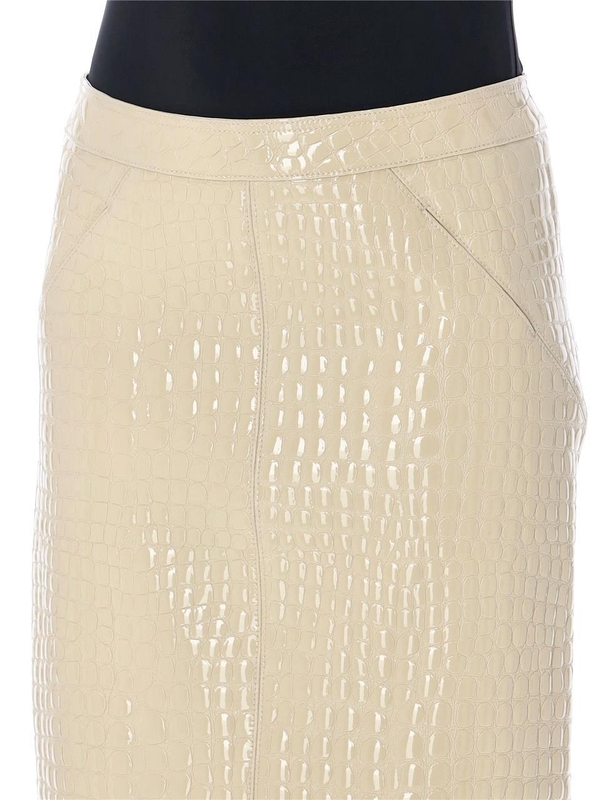 톰 포드 SS24 Tom Ford Skirts GCL871LEX306JB185 BIRCH WHITE