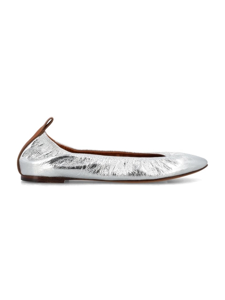 랑방 SS24 Lanvin Flat shoes Silver FWBAMB02METAM2 Silver