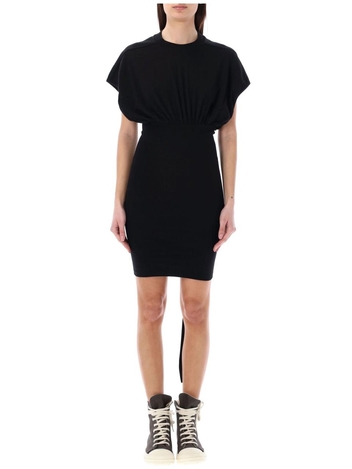 릭오웬스 SS24 RICK OWENS DRKSHDW Tommy mini dress Black DS01D1507RN09 Black