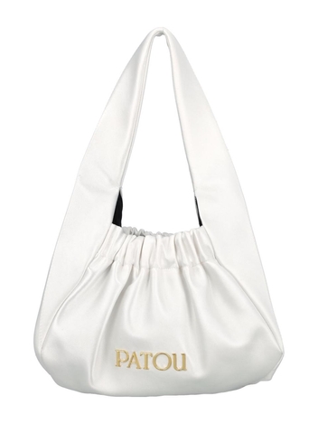 파투 FW24 PATOU Le Biscuit Tote Bag White AC0540171001W White