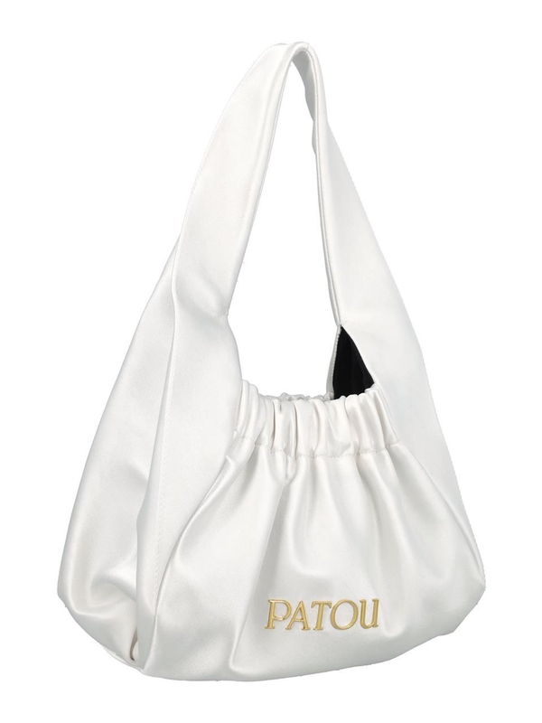 파투 FW24 PATOU Le Biscuit Tote Bag White AC0540171001W White