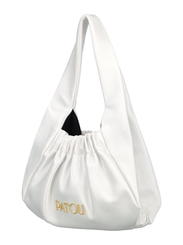 파투 FW24 PATOU Le Biscuit Tote Bag White AC0540171001W White