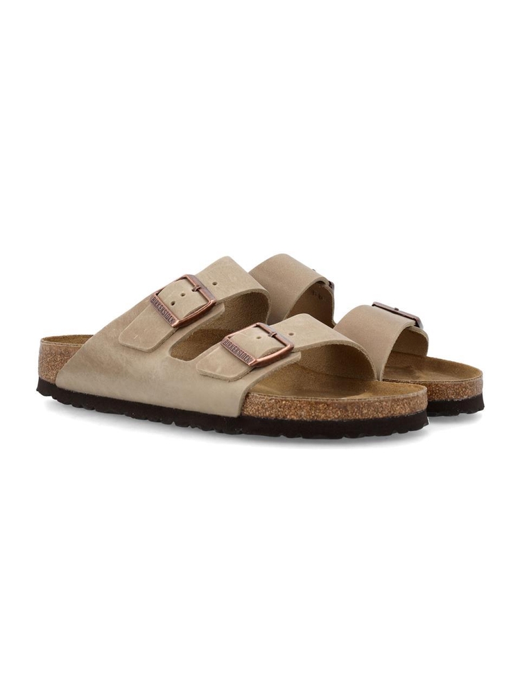 버켄스탁 SS24 Birkenstock Arizona sandals 352203OLIED LEATTABACCO TABACCO BROWN