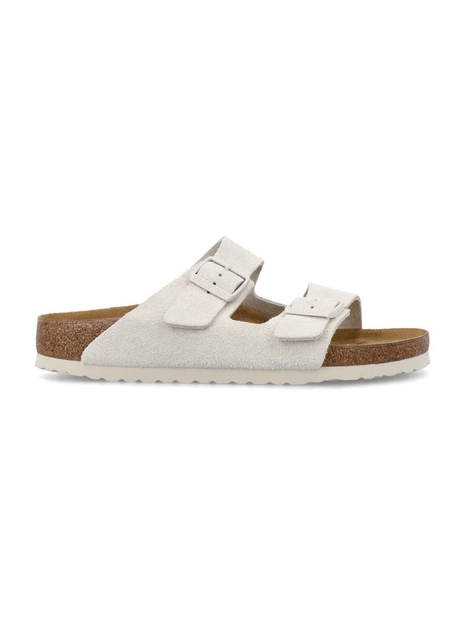 버켄스탁 SS24 Birkenstock Flat shoes 1026842SUEDEANTIQUE WH ANTIQUE WHITE