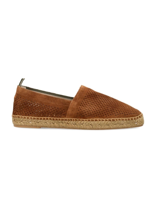 까스따네르 SS24 Castaner Pablo pierced espadrilles Flat shoes Brown 0234181862003 Brown