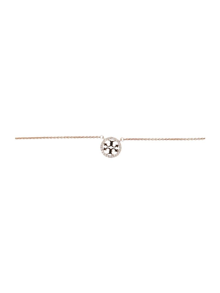 토리버치 FW24 Tory Burch Necklace 53420696 Rose Gold / Crystal