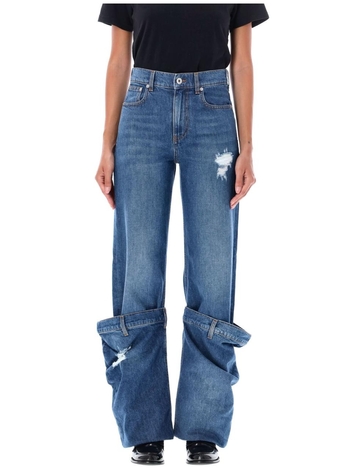 JW 앤더슨 FW24 JW ANDERSON Jeans Blue DT0056PG1164804 Blue