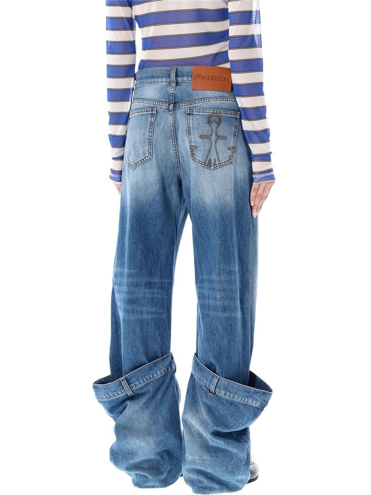 JW 앤더슨 FW24 JW ANDERSON Jeans Blue DT0056PG1164804 Blue