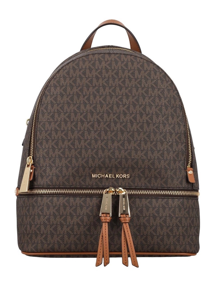 마이클코어스 FW24 Michael Michael Kors Rhea zip backpac Brown 30S7GEZB1B200 Brown