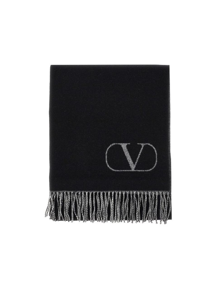 발렌티노 가라바니 FW24 VALENTINO GARAVANI SCARF 5Y2ED020XRJZJD-ZJD Black