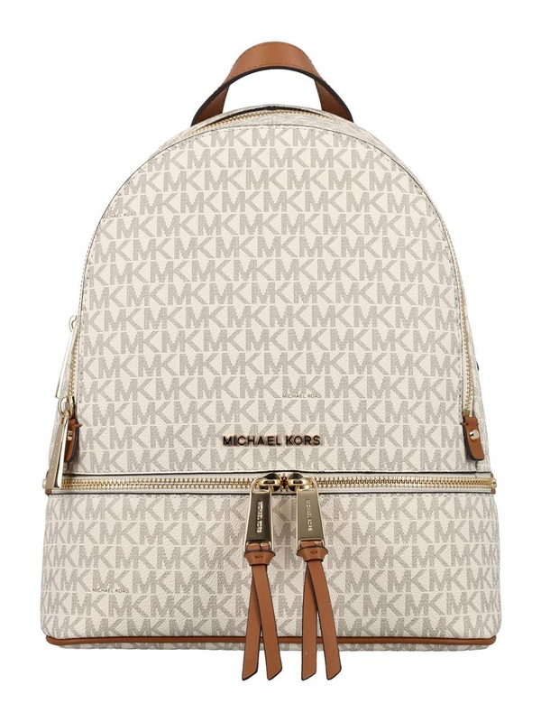 마이클코어스 FW24 Michael Michael Kors Rhea zip backpac Ivory 30S7GEZB1B150 VANILLA