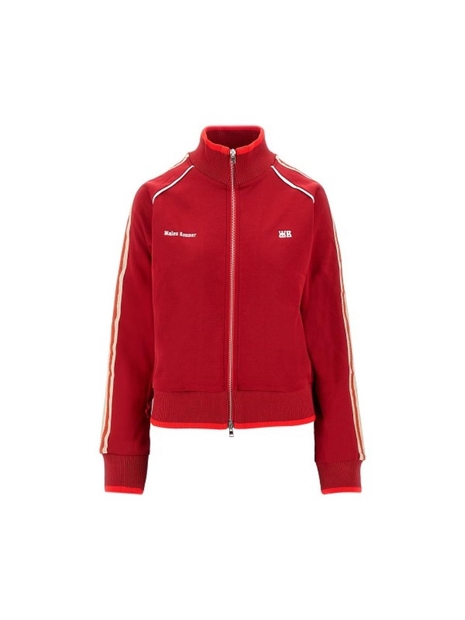 웨일스 보너 FW24 WALES BONNER ZIP UP WA24JE06JE10350-350 Red