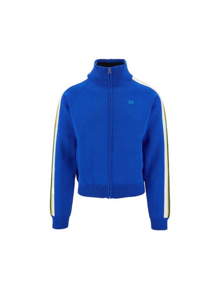 웨일스 보너 FW24 WALES BONNER ZIP UP UA24KN15VI04550-550 Blue