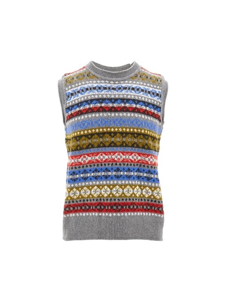 웨일스 보너 FW24 WALES BONNER KNITWEAR UA24KN18WO029050-9050 Multicolor