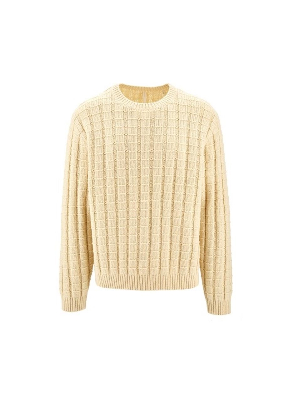 썬플라워 FW24 SUNFLOWER KNITWEAR 3049.010-010 White