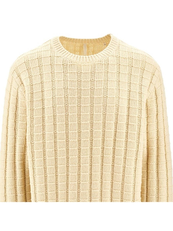 썬플라워 FW24 SUNFLOWER KNITWEAR 3049.010-010 White