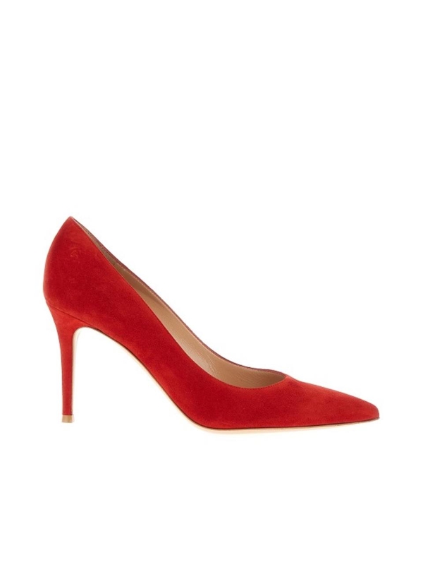 지안비토로시 FW23 GIANVITO ROSSI HEELED SHOES G2458085RICTABS-TABS Red