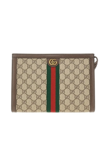 구찌 FW24 GUCCI CLUTCH 76024396IWT8745-8745 Brown