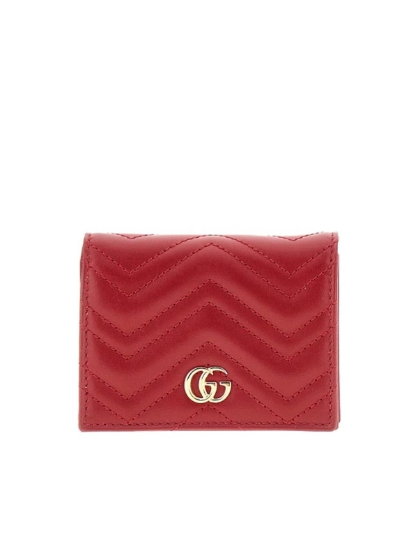 구찌 FW24 GUCCI WALLET 466492DTDHV6207-6207 Red