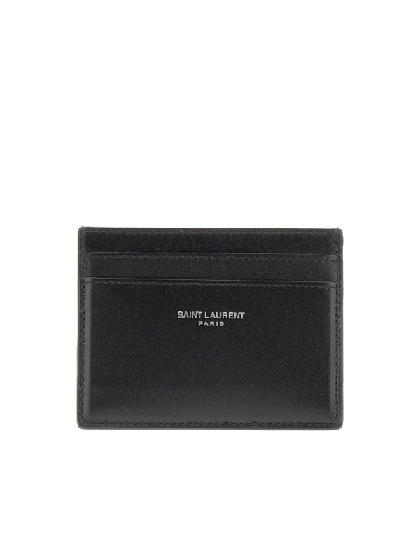 생로랑 FW24 SAINT LAURENT WALLET 3759460U90N1000-1000 Black