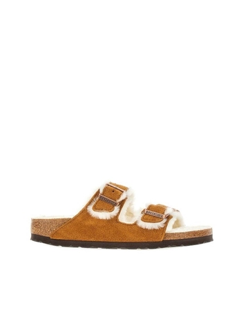 버켄스탁 FW24 BIRKENSTOCK SLIPPERS 1001135.MINK-MINK Beige