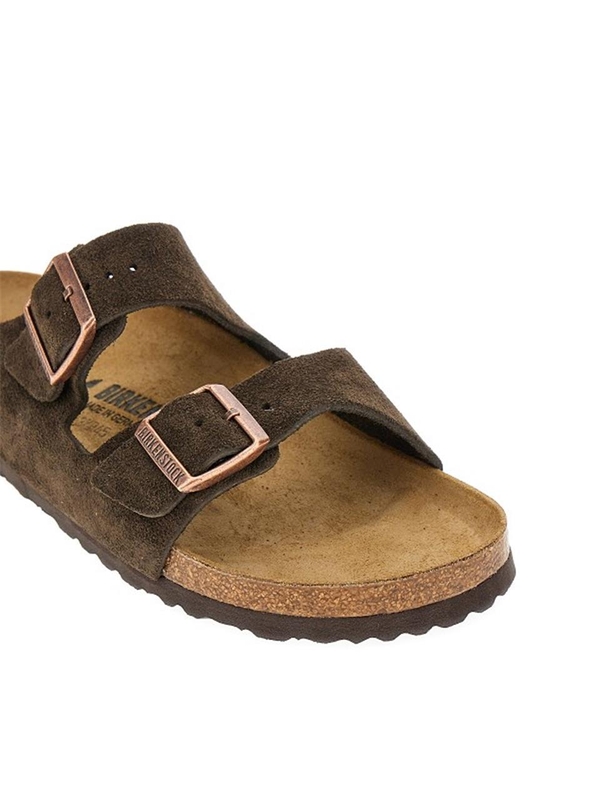 버켄스탁 FW24 BIRKENSTOCK SLIPPERS 1027083.MOCHA-MOCHA Brown