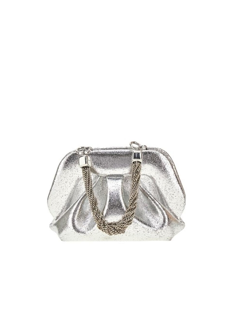 더모아레 FW24 THEMOIRE LEATHER BAG TMFW24GPA18.SILVER-SILVER Silver