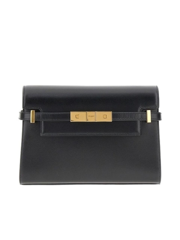 생로랑 FW24 SAINT LAURENT LEATHER BAG 6756260SX0W1000-1000 Black