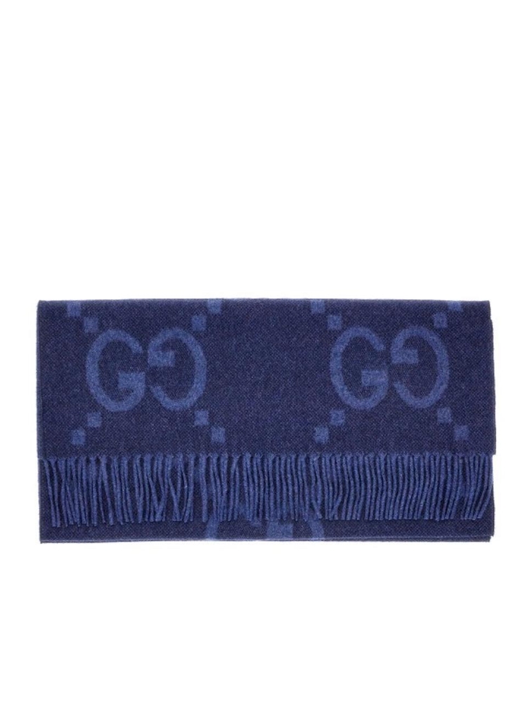 구찌 SS24 GUCCI SCARF 6742754GABX4469-4469 Blue