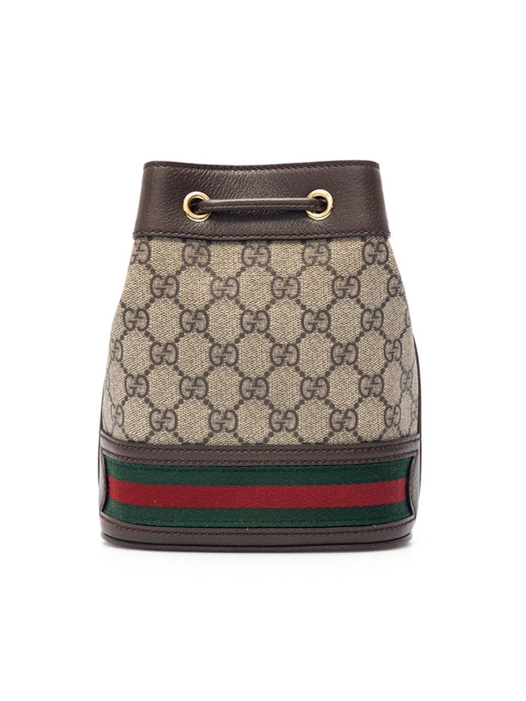 구찌 FW24 GUCCI Mini Bucket Bag 55062096I3B8745-8745 Brown