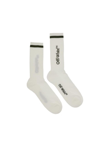 오프 화이트 FW24 OFF WHITE SOCKS OMRA08CF24KNI001.0158-0158 White