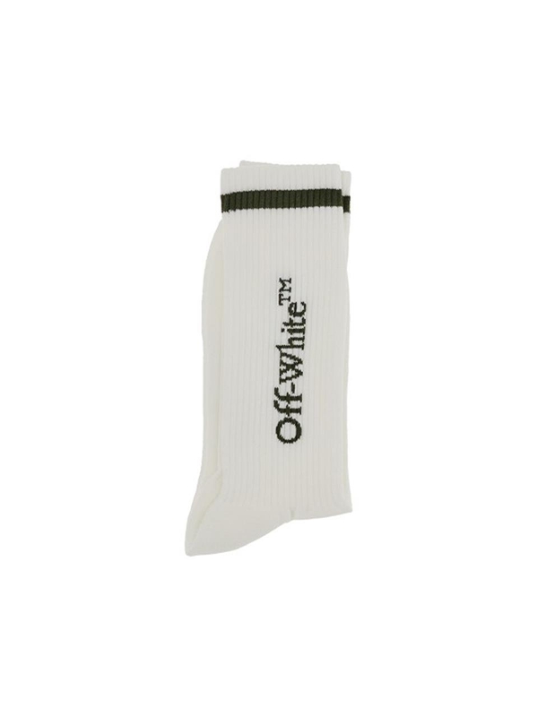 오프 화이트 FW24 OFF WHITE SOCKS OMRA08CF24KNI001.0158-0158 White