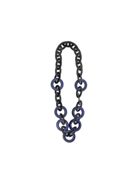 엠포리오 아르마니 FW24 EMPORIO ARMANI CHAIN NECKLACE EW000777AF12456UA031-UA031 Blue