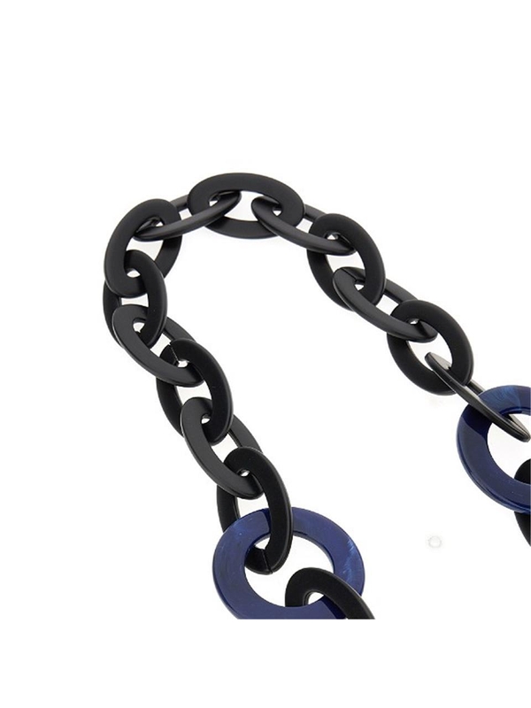 엠포리오 아르마니 FW24 EMPORIO ARMANI CHAIN NECKLACE EW000777AF12456UA031-UA031 Blue