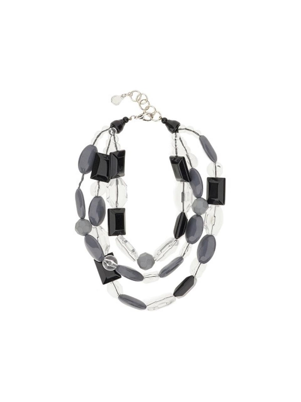 엠포리오 아르마니 FW24 EMPORIO ARMANI MULTISTRAND NECKLACE WITH GEOMETRIC ELEMENTS 8607024F61100843-00843 Multicolor