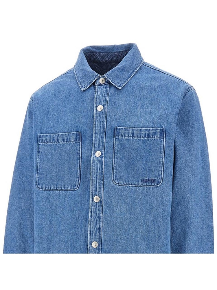 리바이스 FW24 LEVIS BRYANT OVERSHIRT A8553.0000-0000 Blue