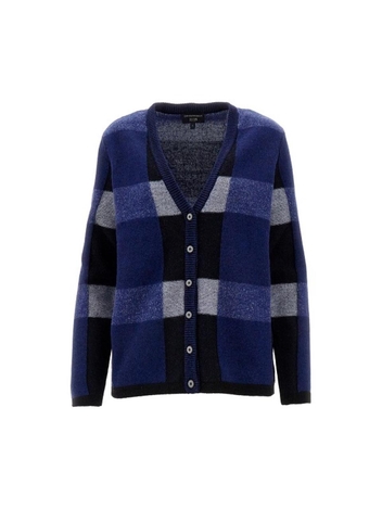 엠포리오 아르마니 FW24 EMPORIO ARMANI CARDIGAN EW000238AF10748F8034-F8034 Blue