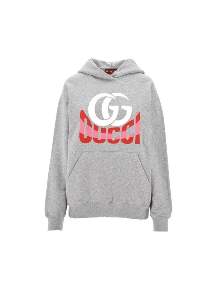 구찌 FW24 GUCCI HOODIE 798680XJGS21230-1230 Grey