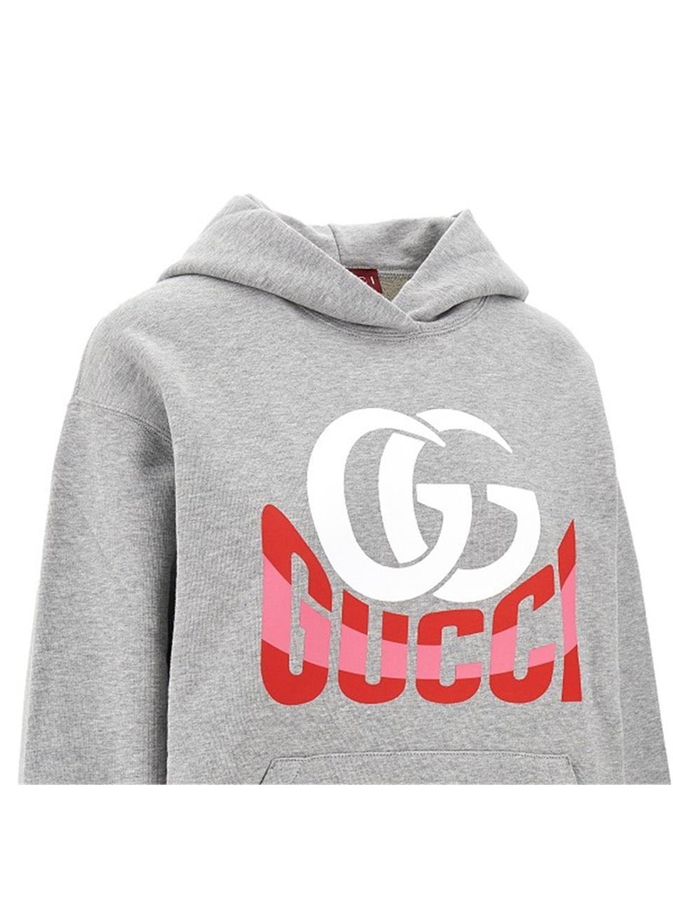 구찌 FW24 GUCCI HOODIE 798680XJGS21230-1230 Grey