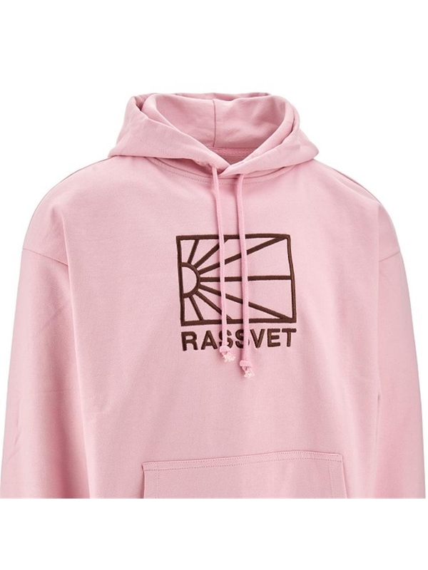 라스벳 FW24 RASSVET HOODIE PACC15T022.PINK 4-PINK 4 Pink