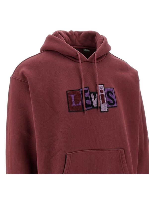 리바이스 FW24 LEVIS HOODIE A1008.0012-0012 Red