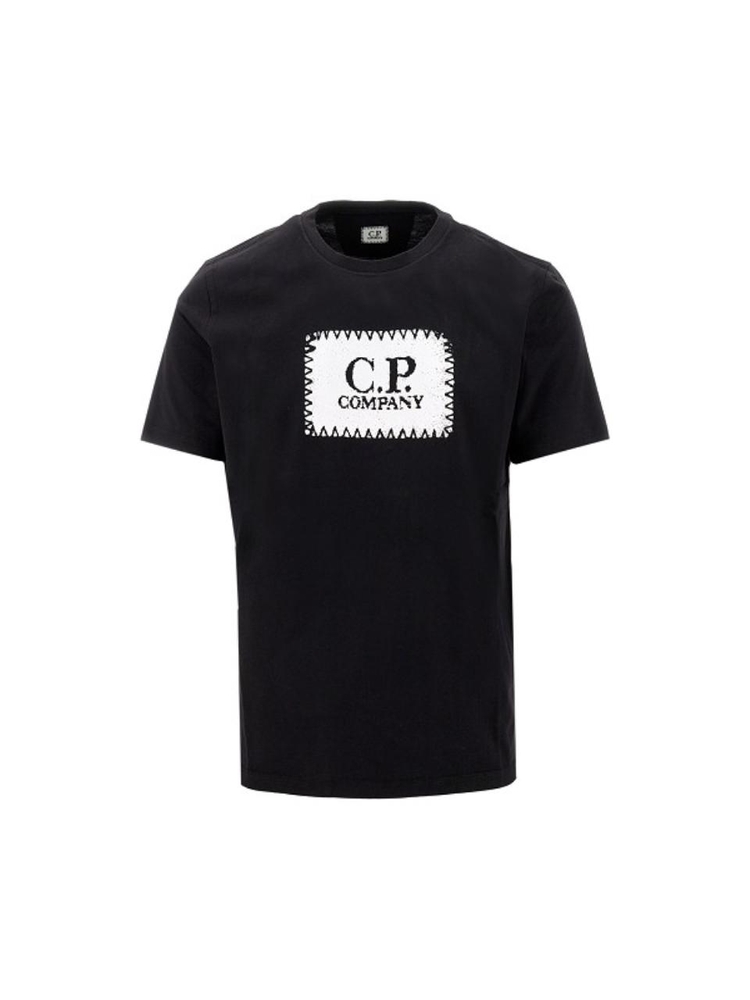 씨피 컴퍼니 SS24 CP COMPANY T-SHIRT 16CMTS042A005100W999-999 Black