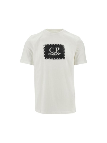 씨피 컴퍼니 SS24 CP COMPANY T-SHIRT 16CMTS042A005100W103-103 White